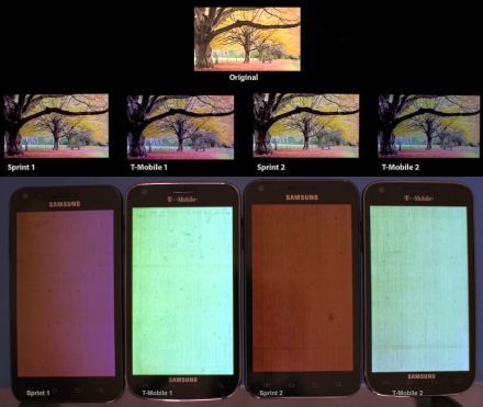 Hibás Galaxy S II kijelzők Amerikában (képpel)