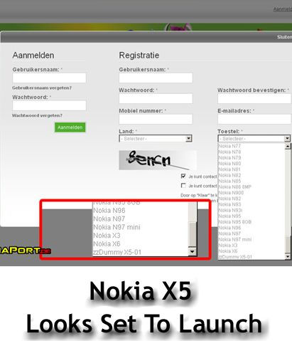 Infók az ismeretlen Nokia X5 modellrõl
