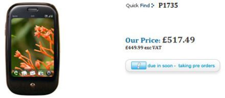 Jön a kártyafüggetlen Palm Pre