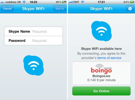 Skype WiFi: mobilnet perc alapon világszerte