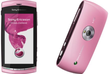 Sony Ericsson Vivaz rózsaszínben is a hölgyek kedvéért