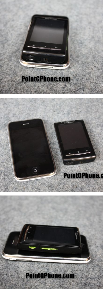 iPhone vs Sony Ericsson Robyn