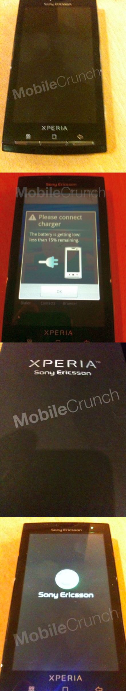 Sony Ericsson Xperia X3 Újra kémfotón a Sony Ericsson Xperia X3