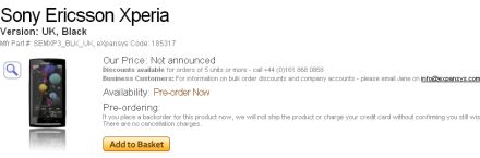 Ez lenne a titkos Sony Ericsson Xperia X3?