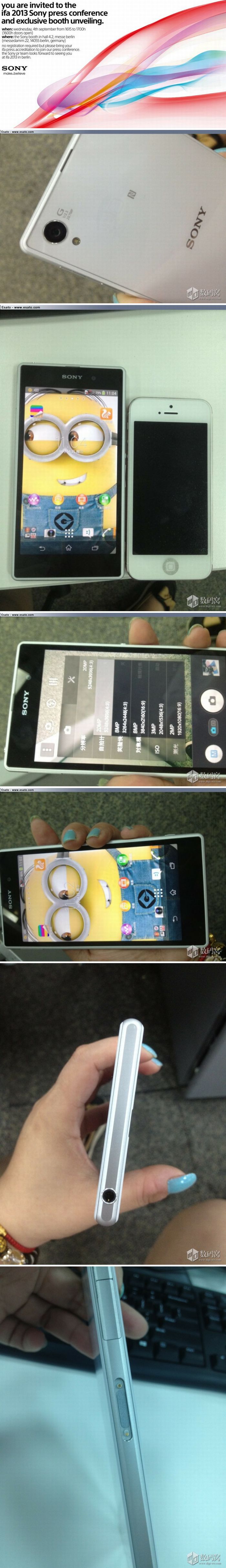 Sony i1 Honami: 20 megapixel, hófehérben