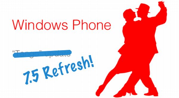Refresh lett a Windows Phone Tangoból