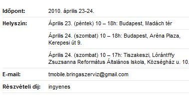 Ingyenes T-Mobile Bringaszerviz ma és holnap