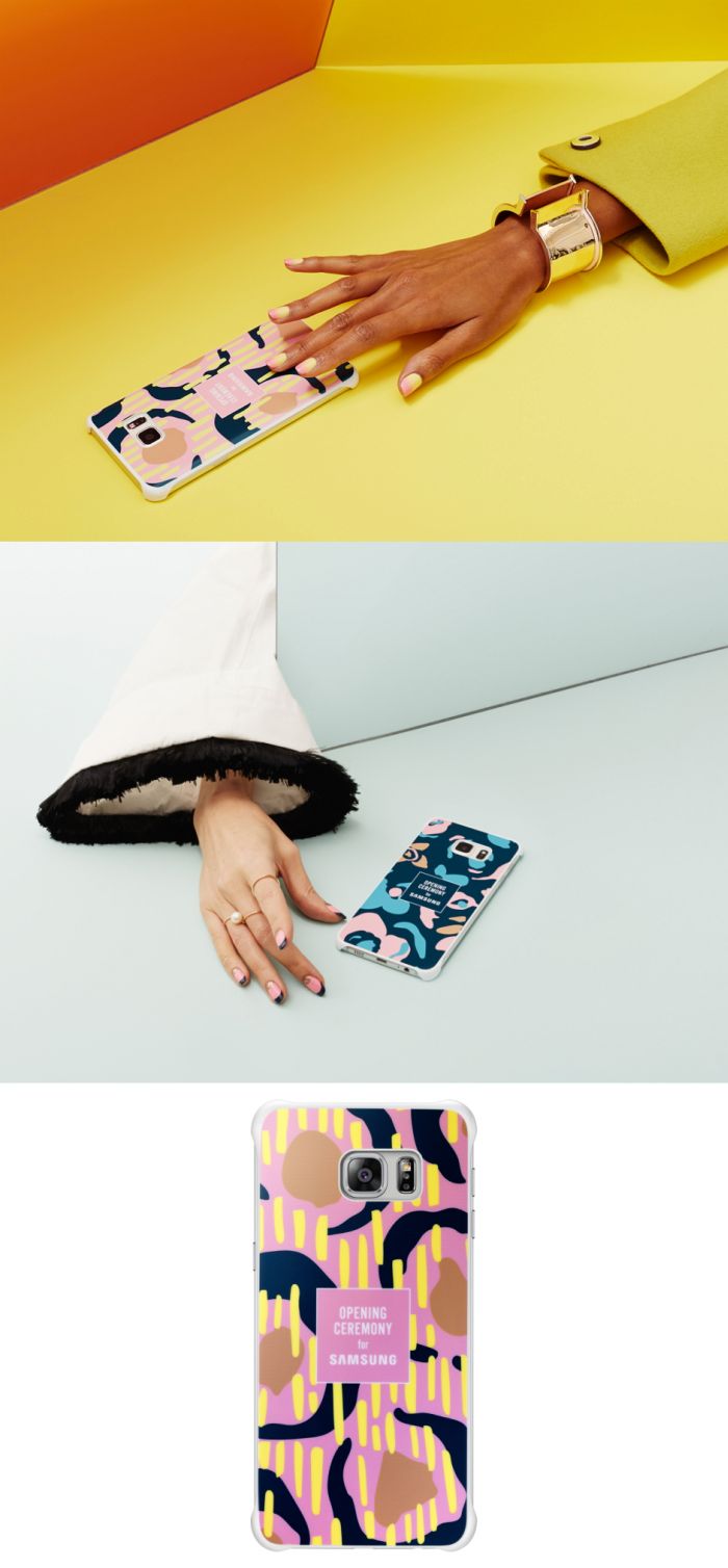 Opening Ceremony dizájner tokok a Samsung csúcskészülékeihez