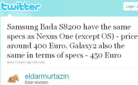 Samsung Bada mobil hamarosan