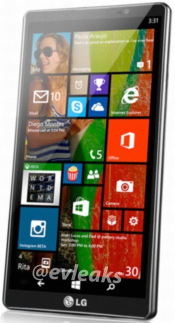 LG Uni8, az első Windows Phone 8.1
