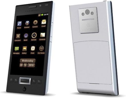 Fém luxus okostelefon Androiddal