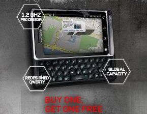 Motorola Droid 2: 1.2 gigahertzes processzorral