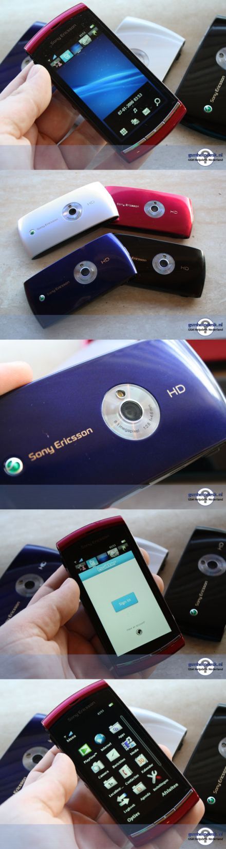 Sony Ericsson Vivaz élõképek és videó