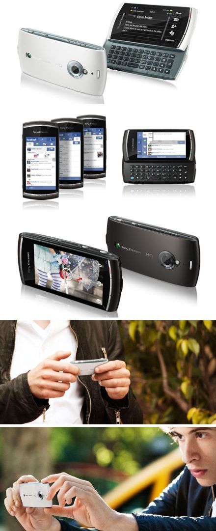 Videók, képek: Sony Ericsson Xperia X10 Mini, Mini Pro, Sony Ericsson Vivaz Pro  