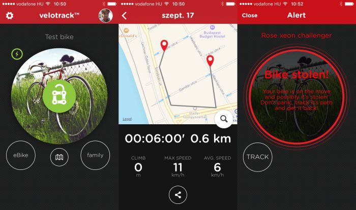 Biztonságos bringa a Vodafone-tól