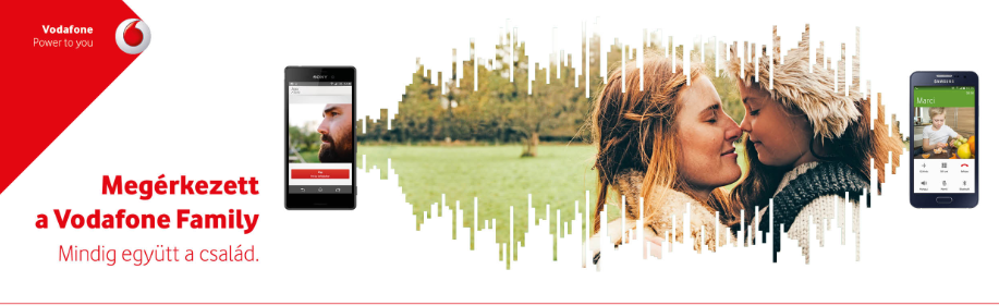 Vodafone: családon belül ingyen beszélgetés