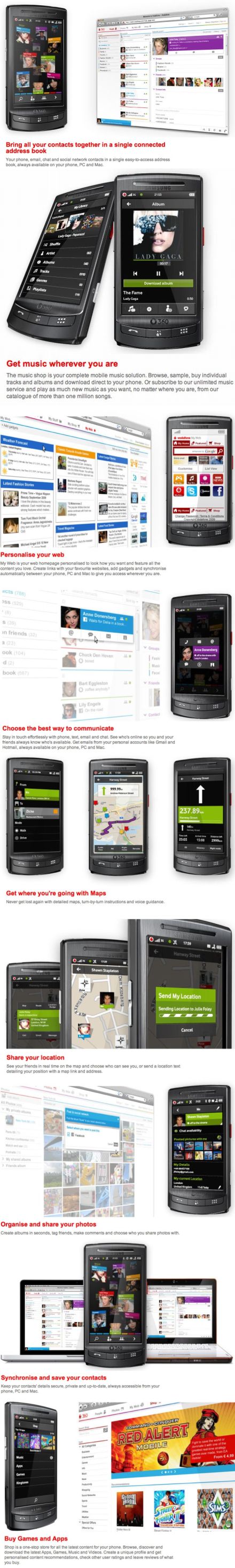 Vodafone 360: új telefonok, közösség, multimédia és alkalmazások