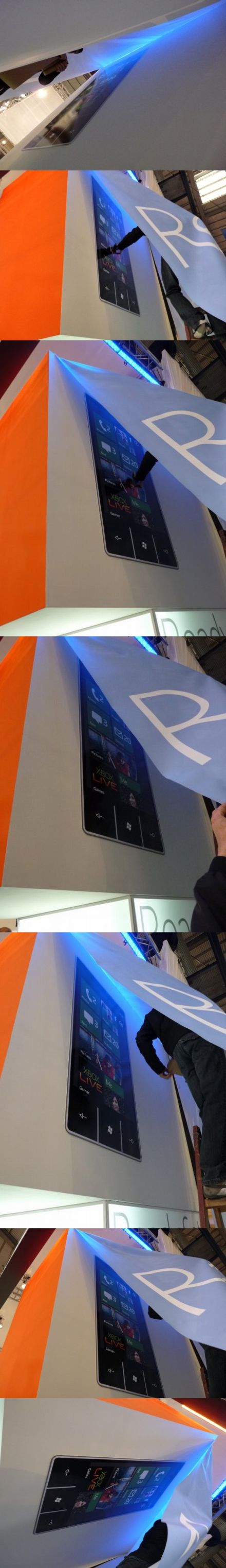 Windows Mobile 7 Windows Mobile 7 kezelõfelület kémfotók!