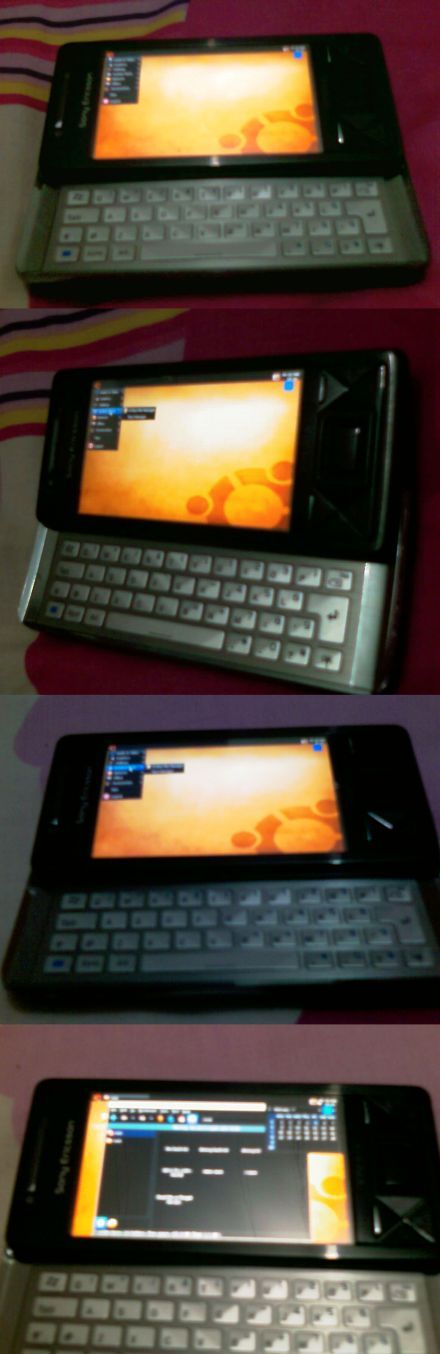 X1 Ubuntu linux Ubuntu Linux az Xperia X1-en