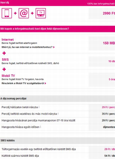 MédiaMánia XS: all inclusive csomag olcsón