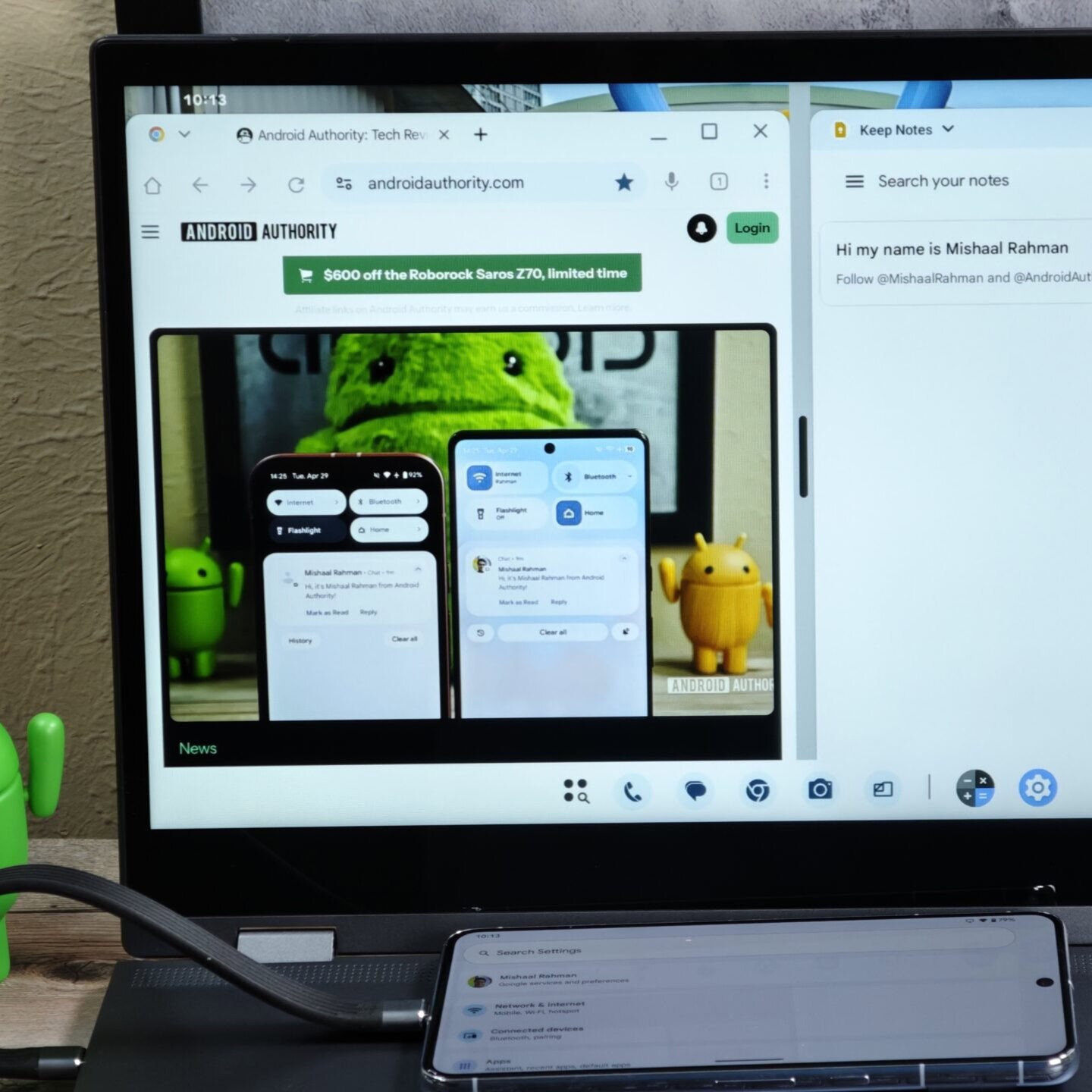 Az Android 17 új bétája már számítógépként kezeli a mobilt – jelentősen fejlődik az asztali mód