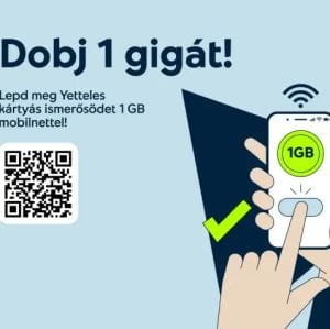 Bővült a Yettel „Dobj 1 gigát!”: már számlásról számlásra is küldhető az ajándék adat