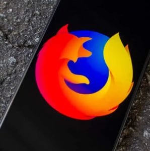Baj van az Androidos Firefox-szal