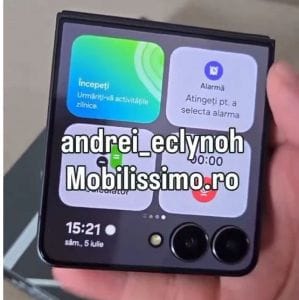 A Samsung Galaxy Z Flip7 egy teljes, interaktív videó szivárgásban jelent meg