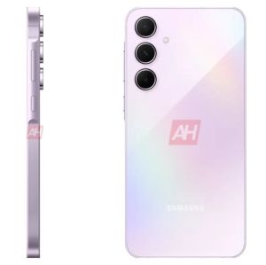 A Samsung Galaxy A55 prémium dizájnt kap (fotókkal)