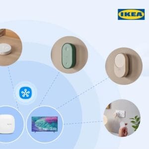 Az IKEA új okosotthon eszközei már együttműködnek a SmartThings rendszerrel