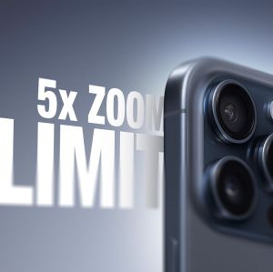 Az Apple megmagyarázza, miért korlátozták az iPhone 15 Pro Maxot 5x optikai zoomra
