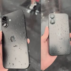Kiszivárgott iPhone 16 videó: egy esős nap meglepetése