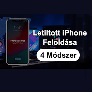Hogyan oldható fel a letiltott iPhone, ha elfelejtette a jelszót