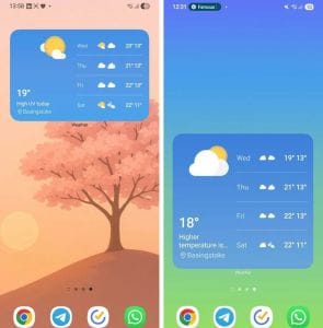 A One UI 8 még nagyobb szabadságot ad a widgetek testreszabásában