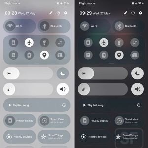 Teljesen megújul a Samsungok gyorspanelje a One UI 9-cel