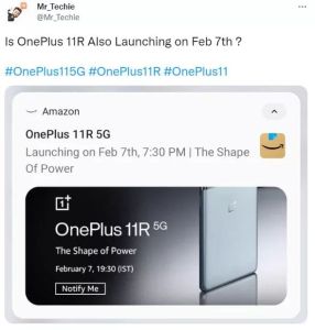 A OnePlus 11 mellett érkezik az olcsóbb OnePlus 11R is