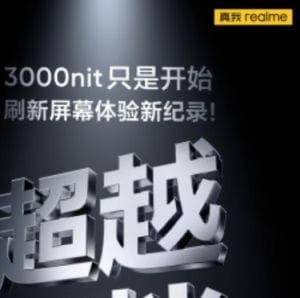 A Realme GT5 Pro kijelzője elérte a 3000 nit fényerőt