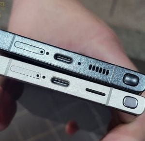 A Samsung Galaxy S24 Ultra egy S23 Ultra mellett látható