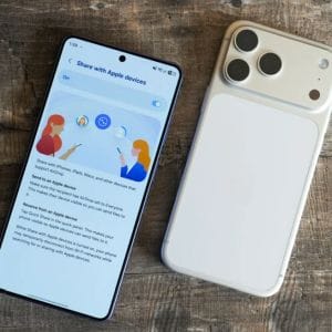 Samsungokon is megjelent az AirDrop támogatás – de még nem az igazi