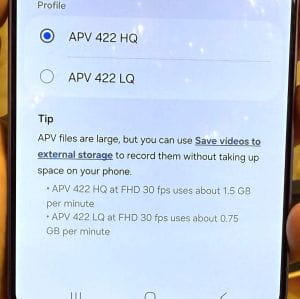 iPhone-ok, figyelem! A Samsung Galaxy S26 Ultra az első telefon az APV videokodekkel
