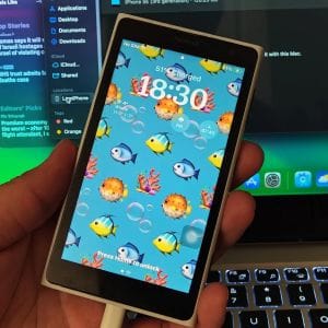 Lenyűgöző hardvermod: iPhone SE 3 egy Windows Phone házában