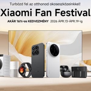 Xiaomi Fan Festival 2026: kedvezményekkel ünnepli 16. születésnapját a márka