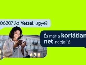 Csak ma! Korlátlan mobilnet a Yettelnél