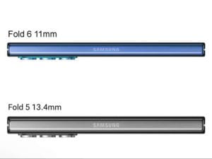A Galaxy Z Fold6 lesz a Samsung legvékonyabb összecsukható készüléke