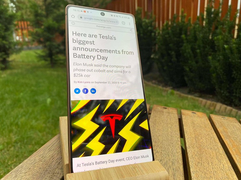 Samsung Galaxy Note20 5G - a butított felsőkategória