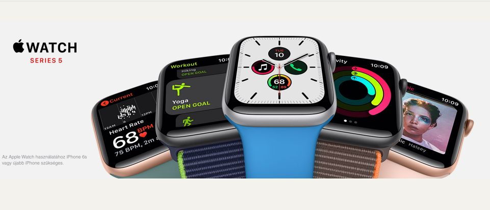 4G-s Apple Watch Series 5 a Telekom kínálatában