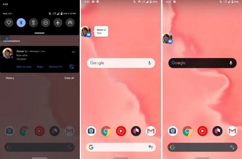 Az Android 11 buborékja már kipróbálható