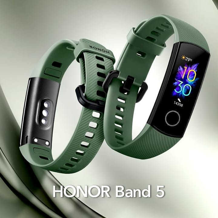 Itthon is menő a Honor Band 5 okoskarkötő