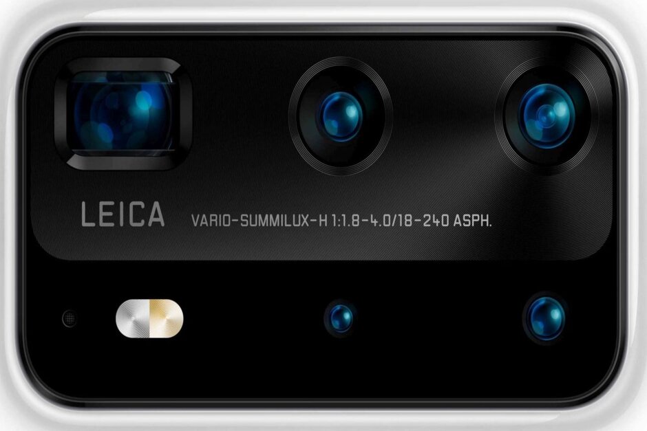 Részletek a Huawei P40 Pro fényképezőgépéről