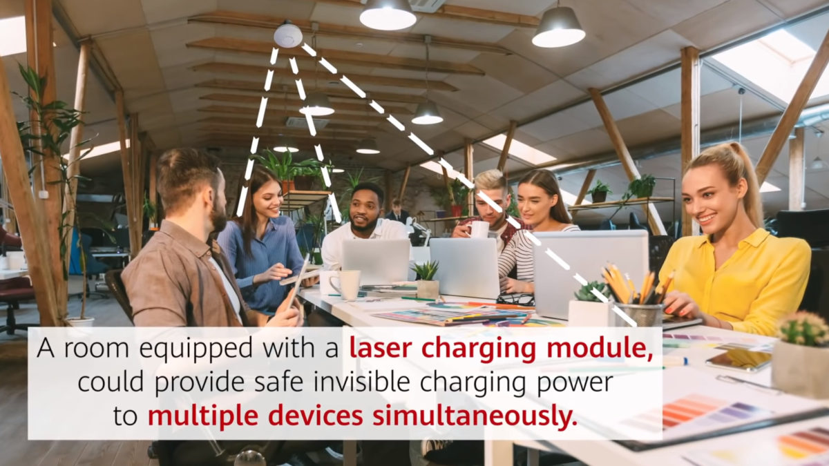 Lézerrel töltené telefonjait a Huawei